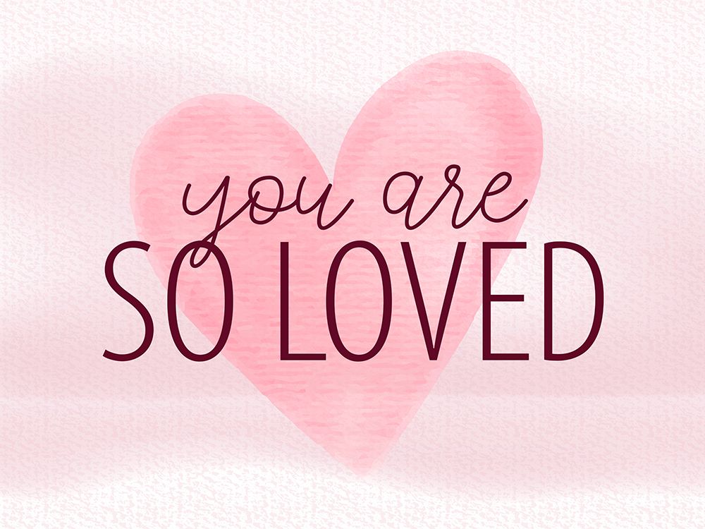 So Loved art print by Kimberly Allen for $57.95 CAD