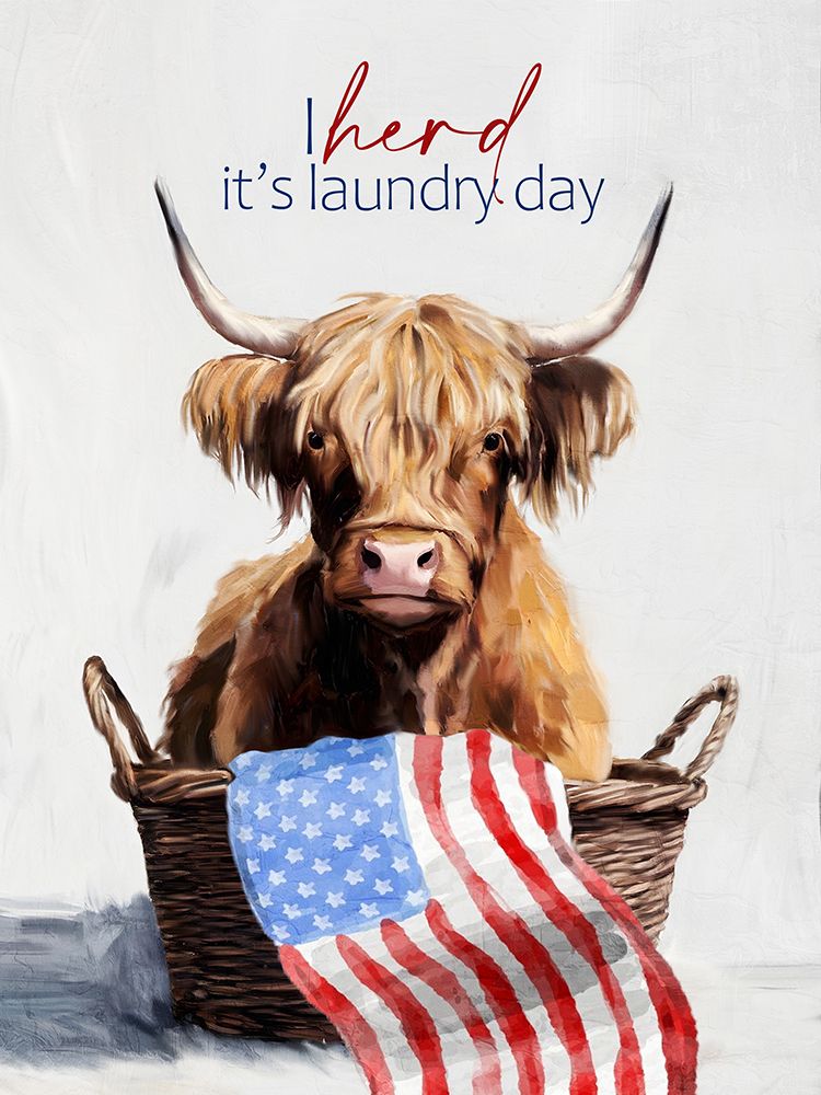 USA Laundry Day art print by Kimberly Allen for $57.95 CAD