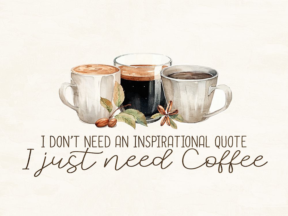 Coffee Coffee art print by Kimberly Allen for $57.95 CAD