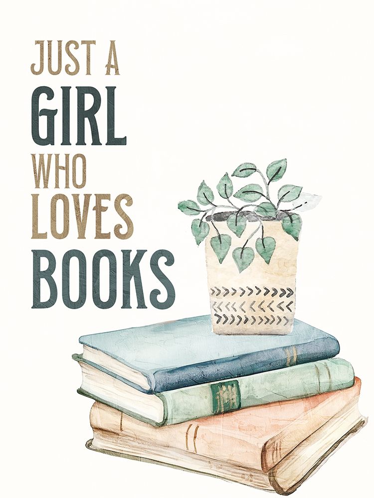 Just a Girl art print by Kimberly Allen for $57.95 CAD