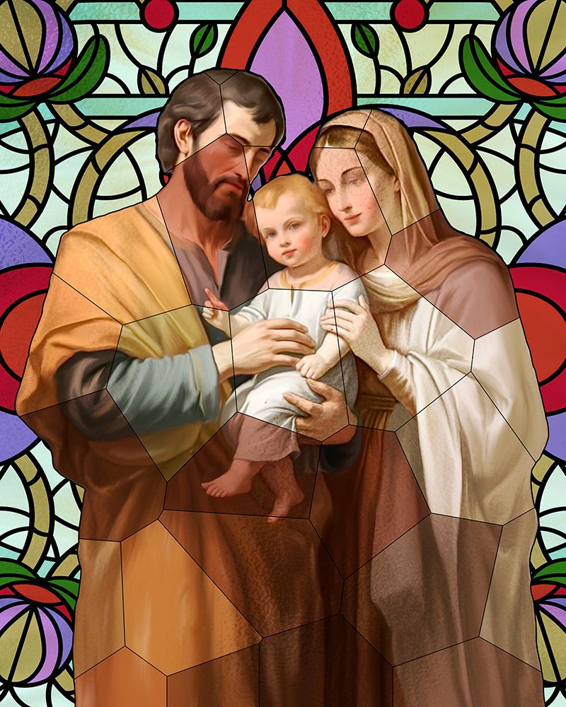 Mary And Joseph art print by Kimberly Allen for $57.95 CAD