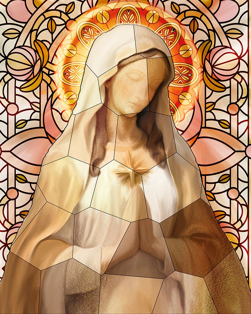 Mary Glass art print by Kimberly Allen for $57.95 CAD