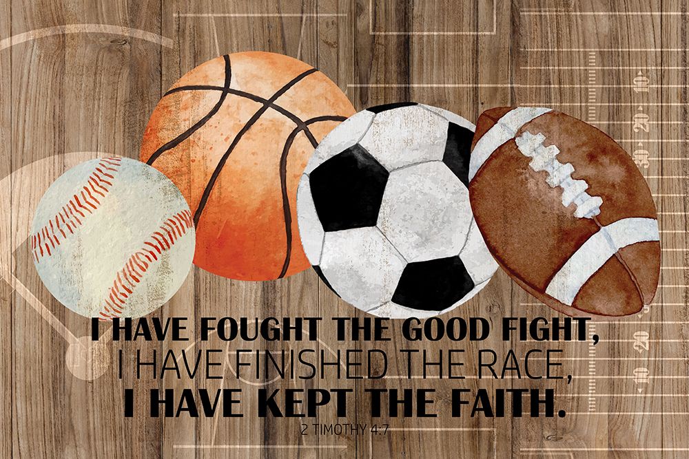 I Have Fought art print by Kimberly Allen for $57.95 CAD