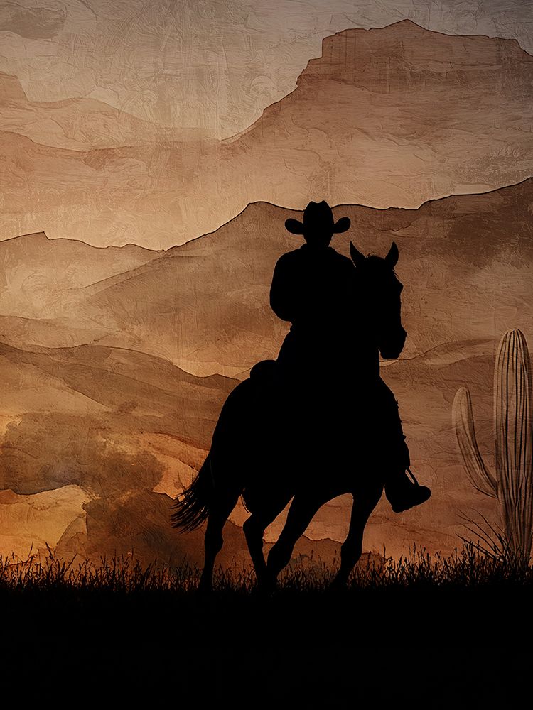Sunset Ride art print by Kimberly Allen for $57.95 CAD