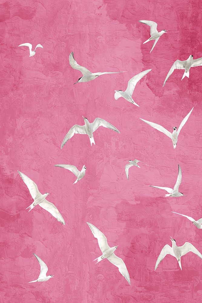 Pink Flight art print by Kimberly Allen for $57.95 CAD