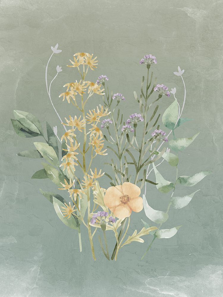 Wildflowers Spray 2 art print by Kimberly Allen for $57.95 CAD