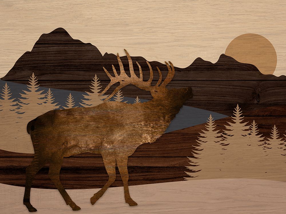 Moose Call art print by Kimberly Allen for $57.95 CAD