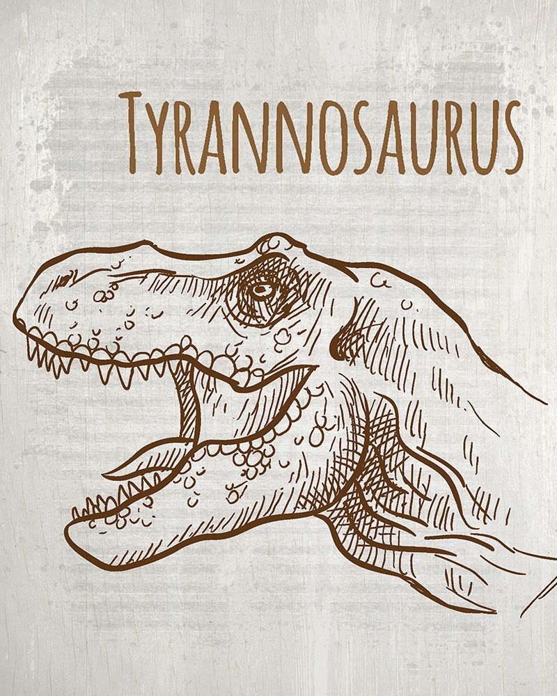 Dinosaur 1 art print by Kimberly Allen for $57.95 CAD