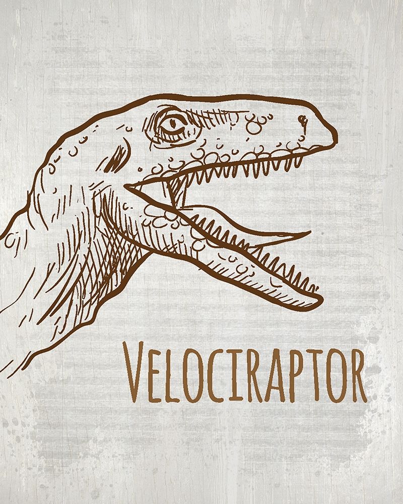 Dinosaur 4 art print by Kimberly Allen for $57.95 CAD