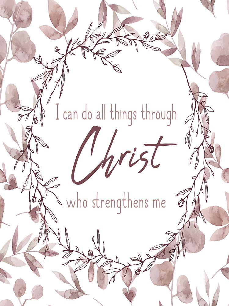 I Can do All Things art print by Kimberly Allen for $57.95 CAD