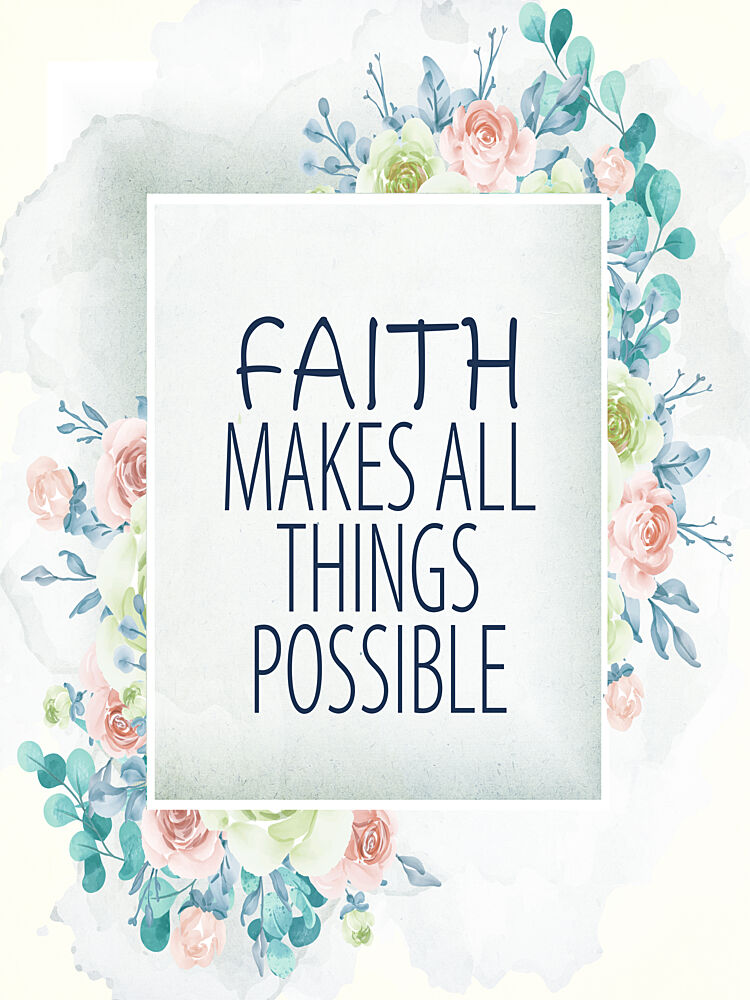 Faith Bloom art print by Kimberly Allen for $57.95 CAD