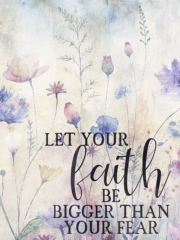 Let Your Faith art print by Kimberly Allen for $57.95 CAD