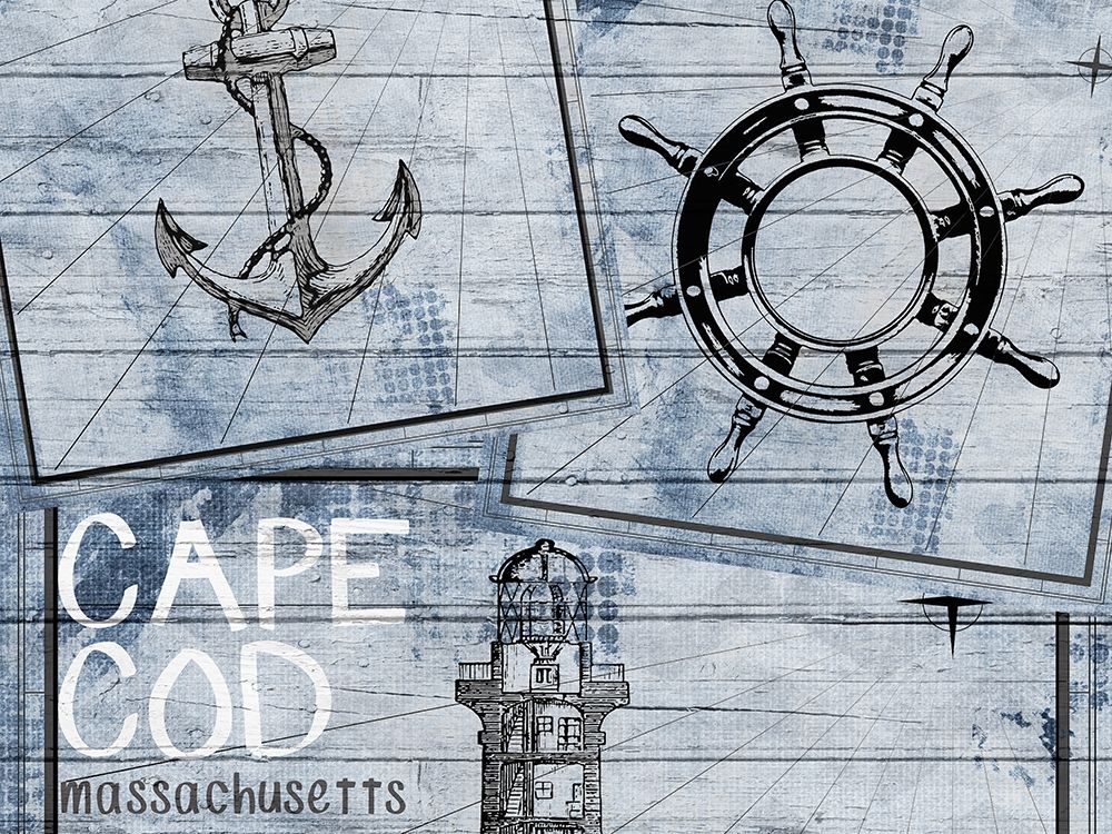 Nautical Cape art print by Kimberly Allen for $57.95 CAD