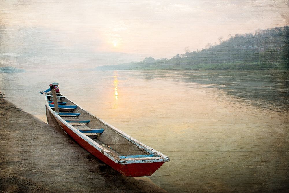 Sunset at the Lake art print by Kimberly Allen for $57.95 CAD
