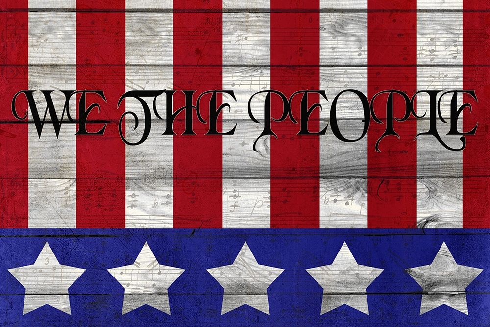 We the People art print by Kimberly Allen for $57.95 CAD