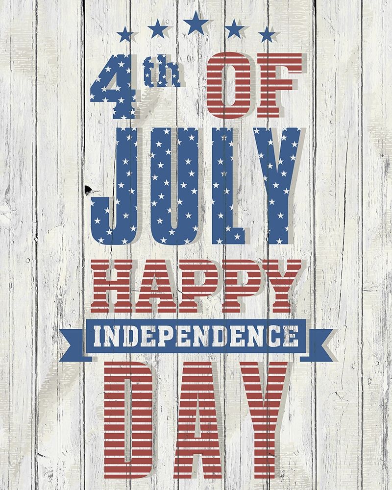 Happy Independence Day art print by Kimberly Allen for $57.95 CAD