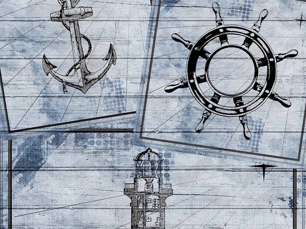 Nautical Day art print by Kimberly Allen for $57.95 CAD