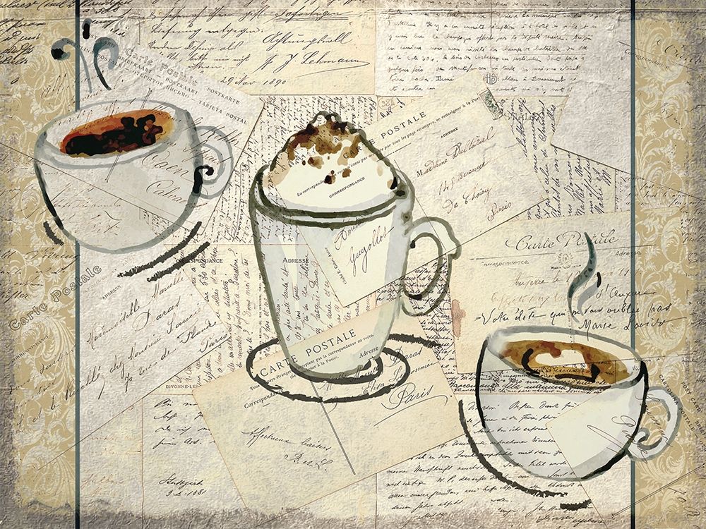 Coffee Time art print by Kimberly Allen for $57.95 CAD