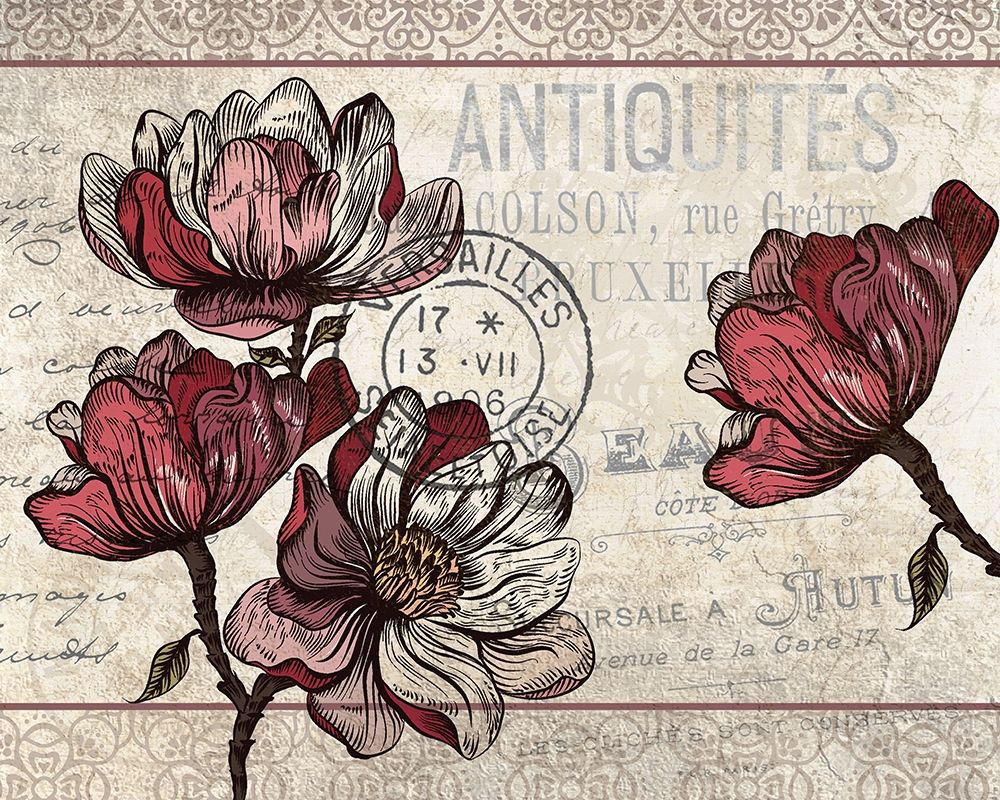 Magnolia Series 2 art print by Kimberly Allen for $57.95 CAD