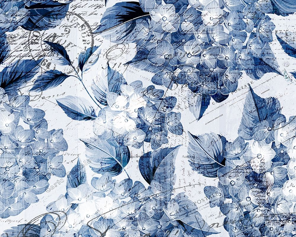 Postcard Hydrangea 1 art print by Kimberly Allen for $57.95 CAD