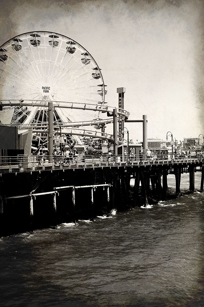 At the Pier art print by Kimberly Allen for $57.95 CAD
