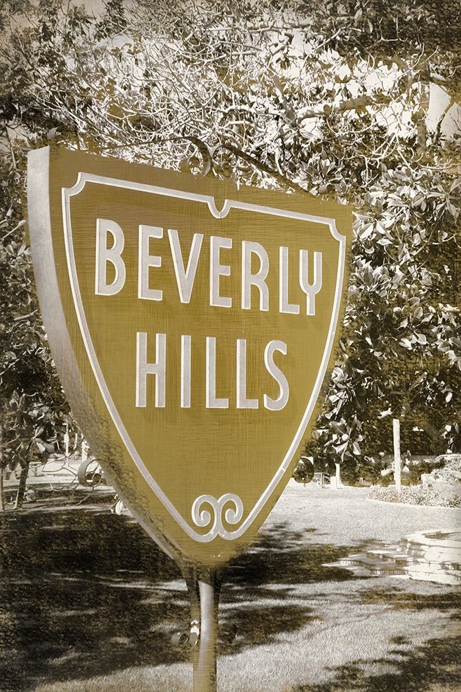 Beverly Hills art print by Kimberly Allen for $57.95 CAD