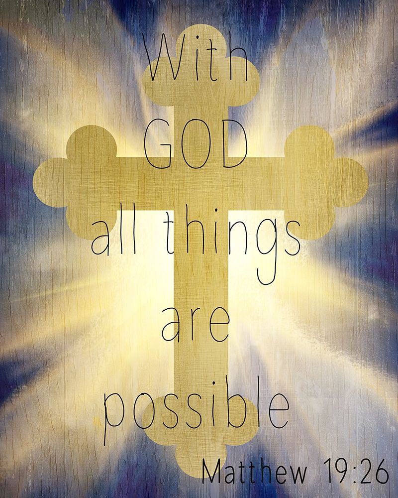 With God art print by Kimberly Allen for $57.95 CAD