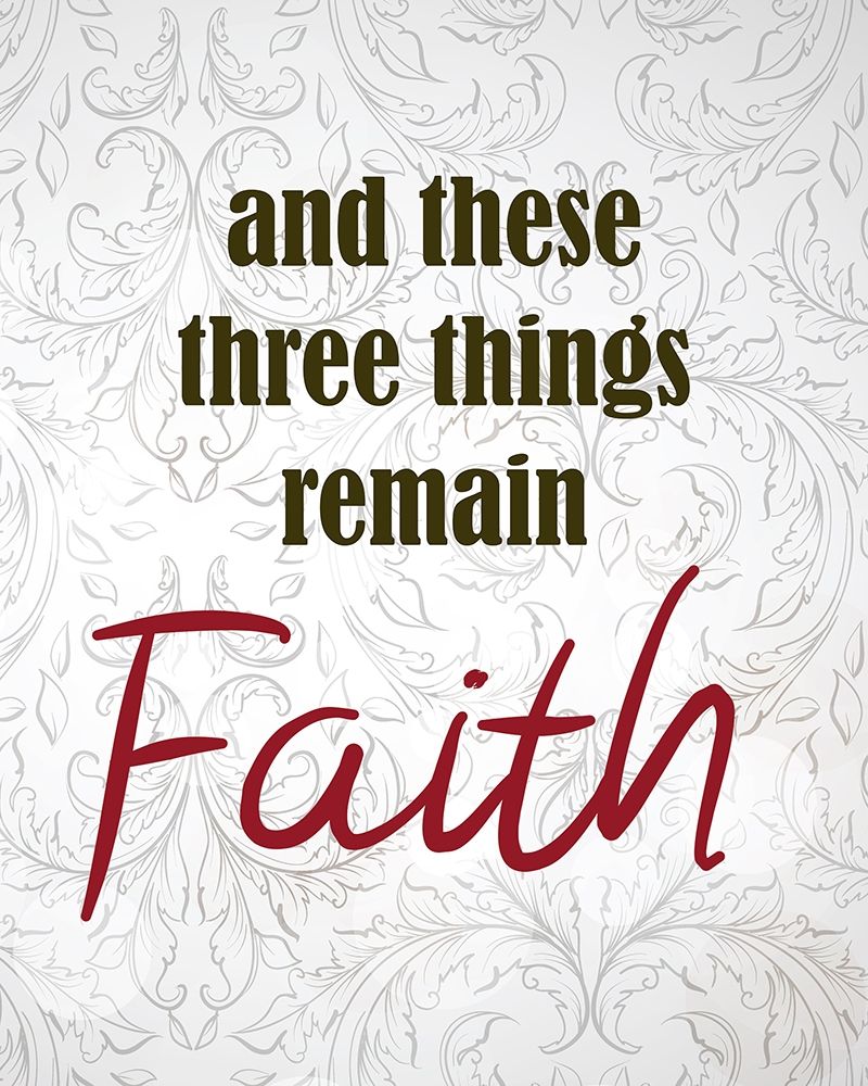And These Three Things 1 art print by Kimberly Allen for $57.95 CAD