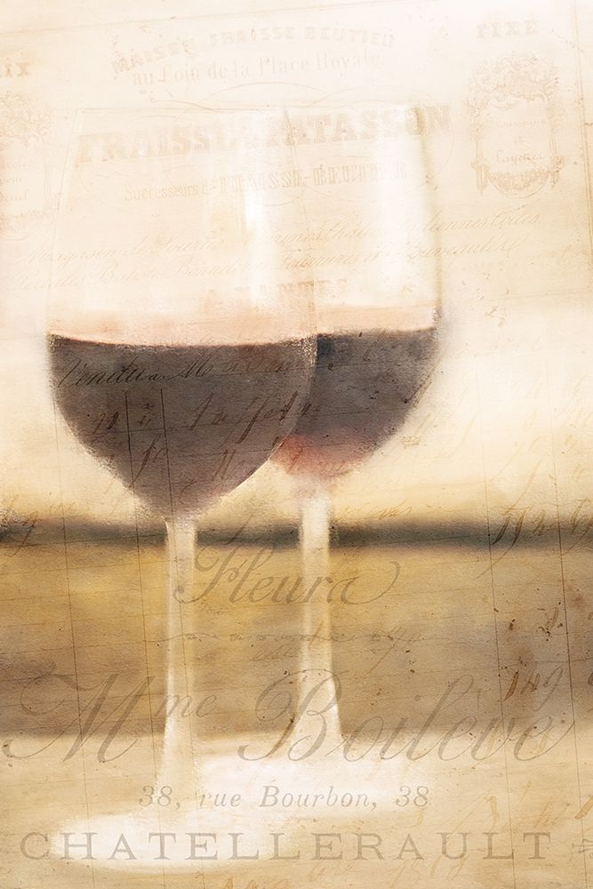 Wine Glasses art print by Kimberly Allen for $57.95 CAD