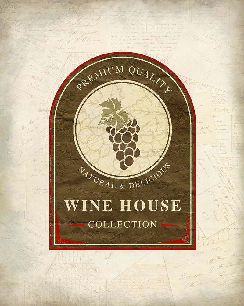 Wine House 1 art print by Kimberly Allen for $57.95 CAD
