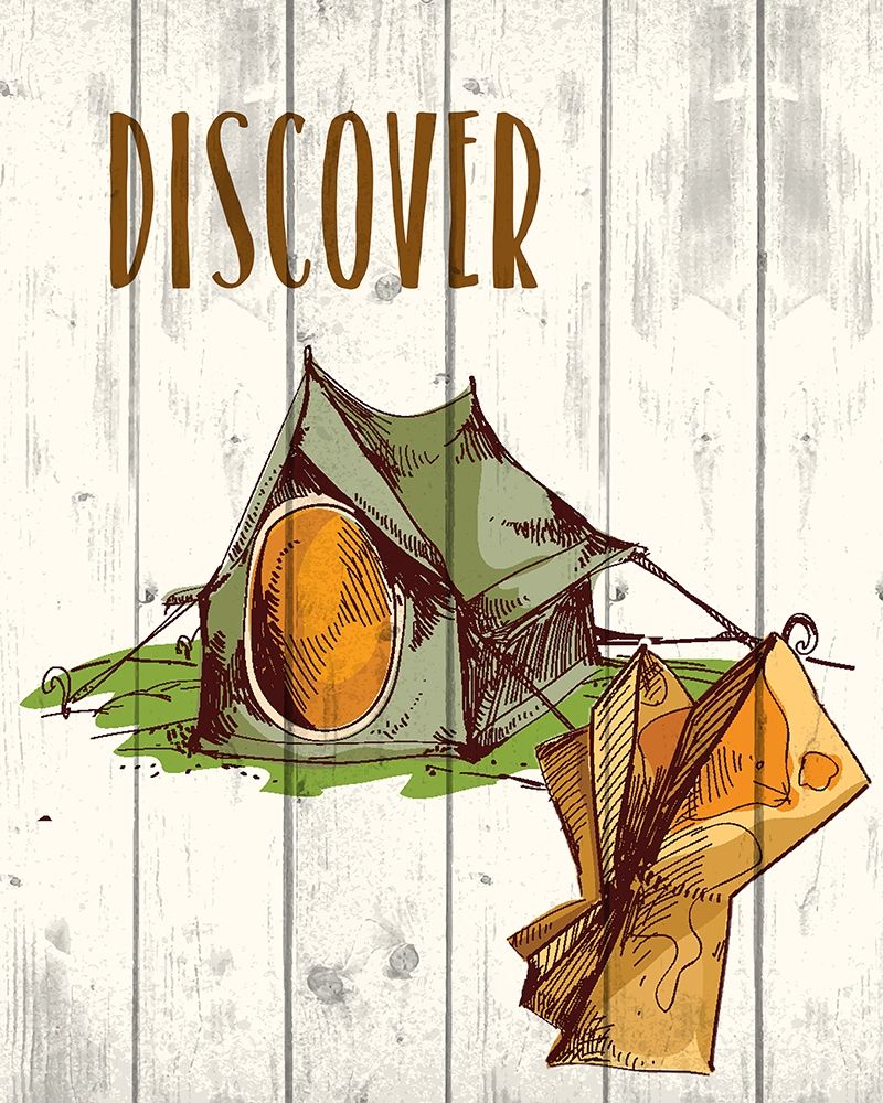 Campfire Explorer 2 art print by Kimberly Allen for $57.95 CAD