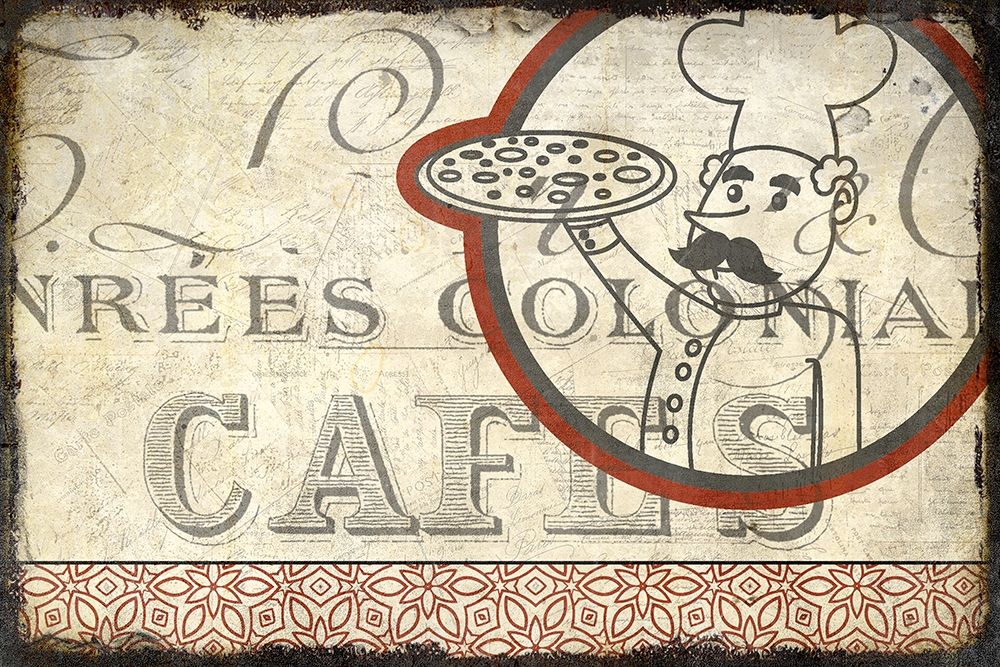 Cafe A art print by Kimberly Allen for $57.95 CAD