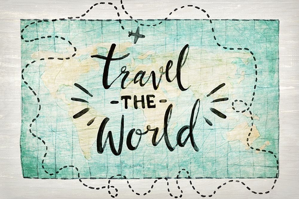Travel the World art print by Kimberly Allen for $57.95 CAD