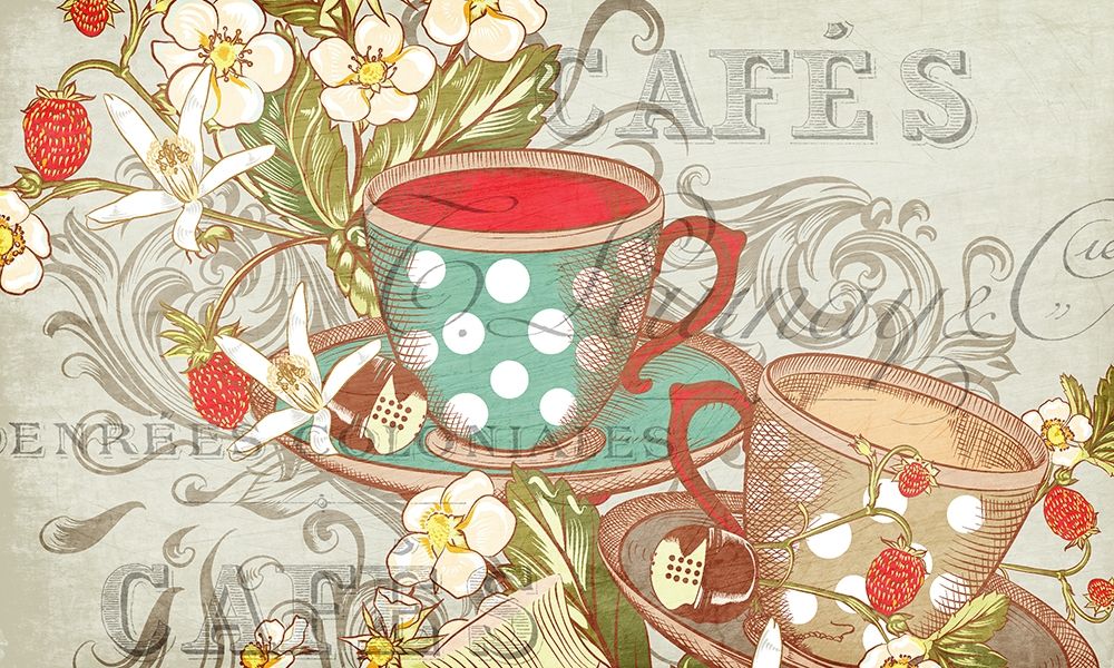 Coffee or Tea art print by Kimberly Allen for $57.95 CAD