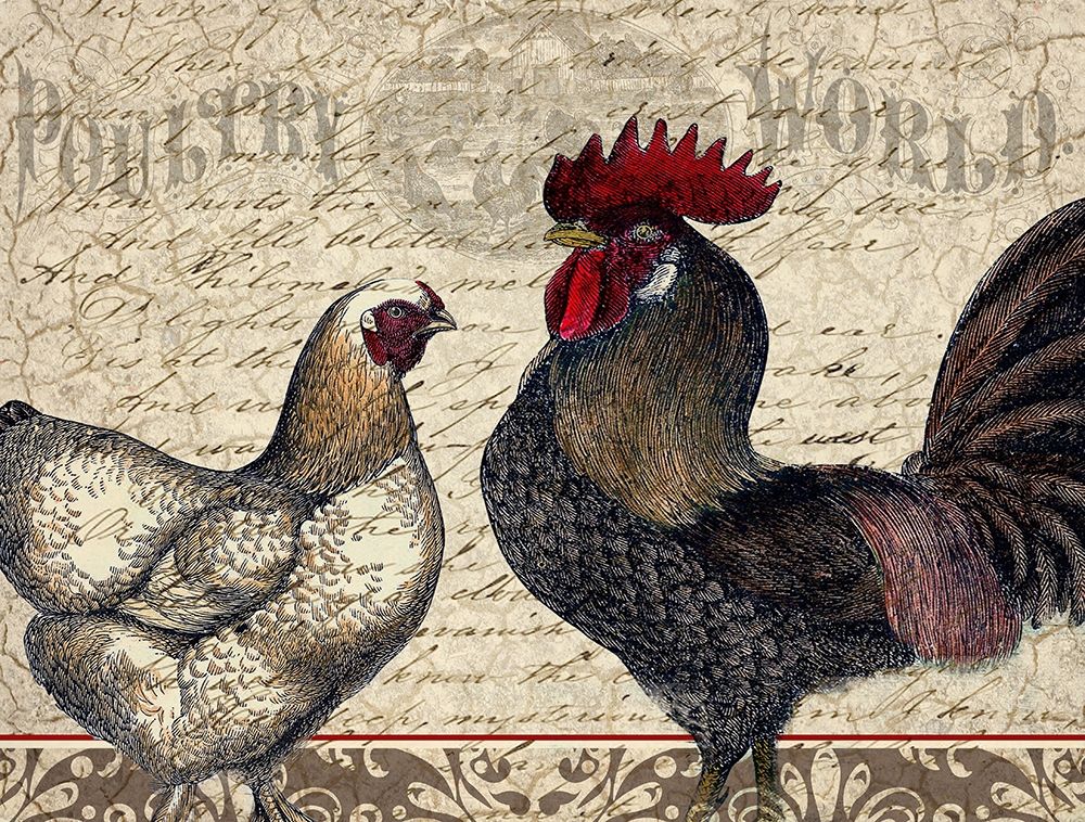 Poultry World art print by Kimberly Allen for $57.95 CAD