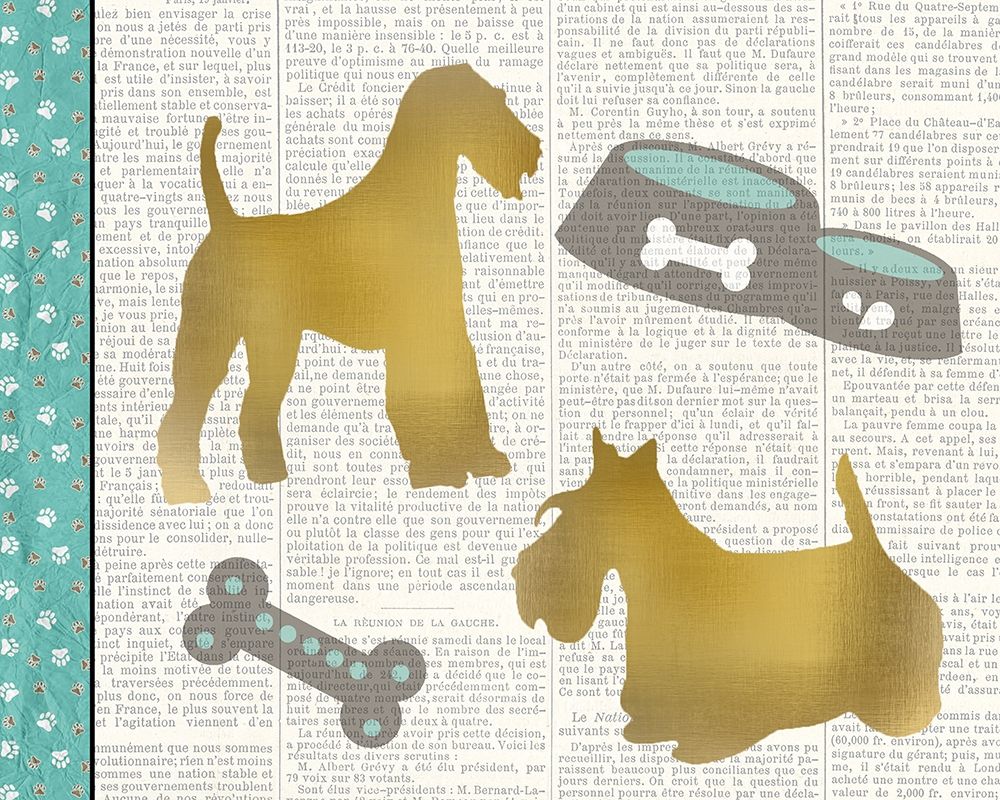 Ruff Ruff 5 art print by Kimberly Allen for $57.95 CAD