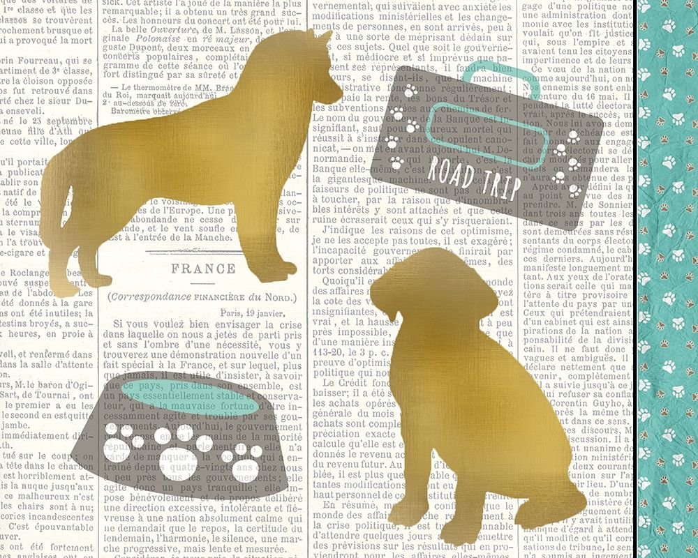 Ruff Ruff 6 art print by Kimberly Allen for $57.95 CAD