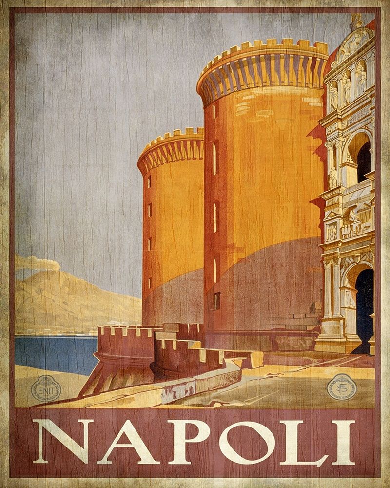 Vintage Travel Poster 1 art print by Kimberly Allen for $57.95 CAD