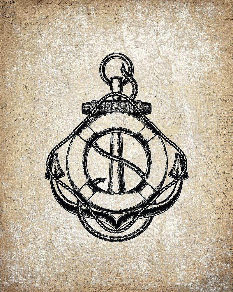 Anchors Away 3 art print by Kimberly Allen for $57.95 CAD