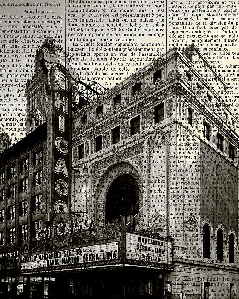 Newspaper City 2 art print by Kimberly Allen for $57.95 CAD
