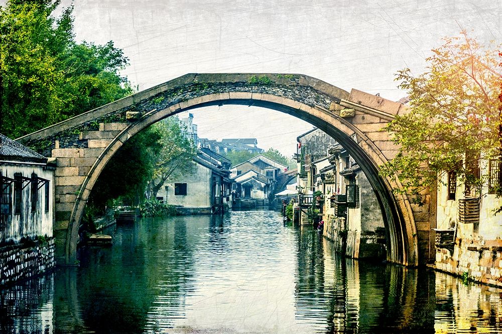 Through the Village art print by Kimberly Allen for $57.95 CAD