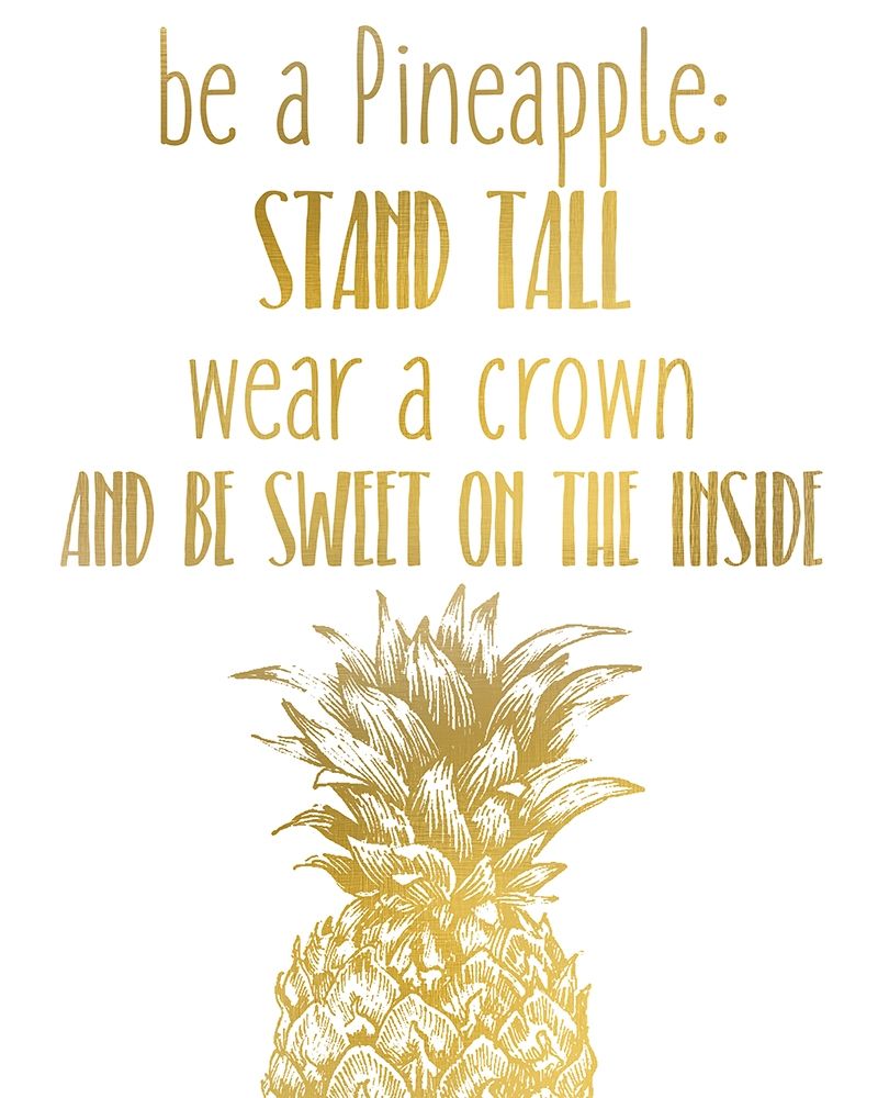 Be a Pineapple art print by Kimberly Allen for $57.95 CAD