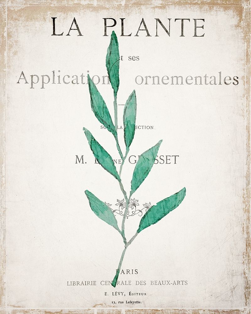 Botanical Pages 1 art print by Kimberly Allen for $57.95 CAD