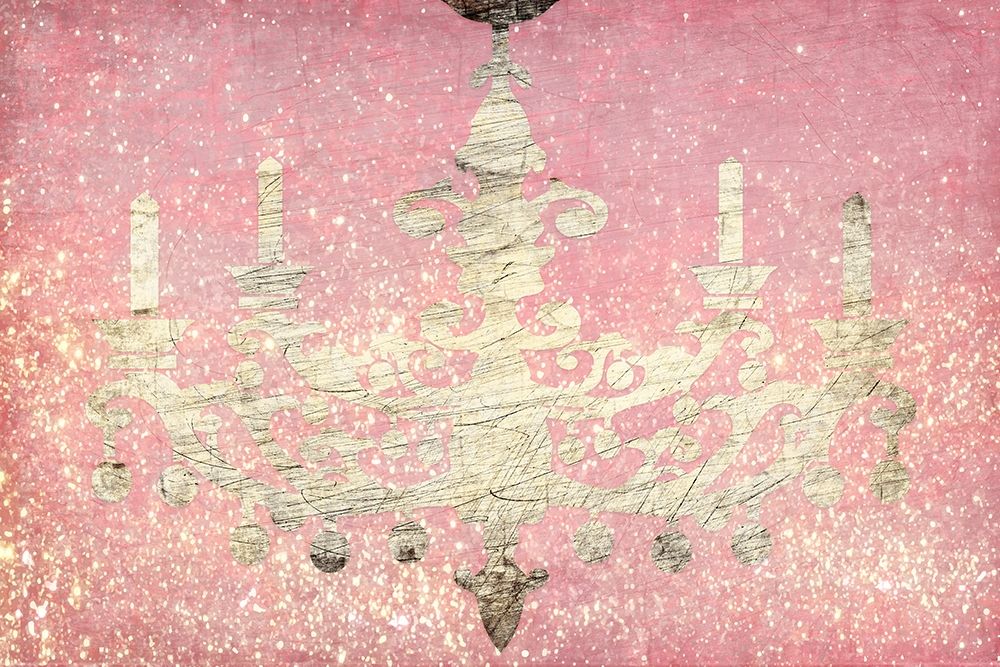 Glitter Chandelier art print by Kimberly Allen for $57.95 CAD