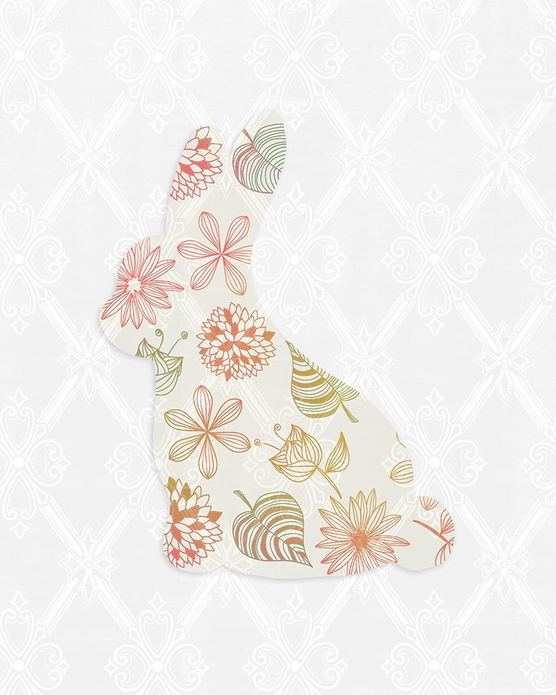 Latice Bunny 3 art print by Kimberly Allen for $57.95 CAD