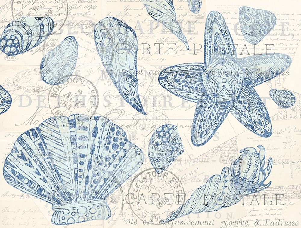 Dreaming of Shells art print by Kimberly Allen for $57.95 CAD