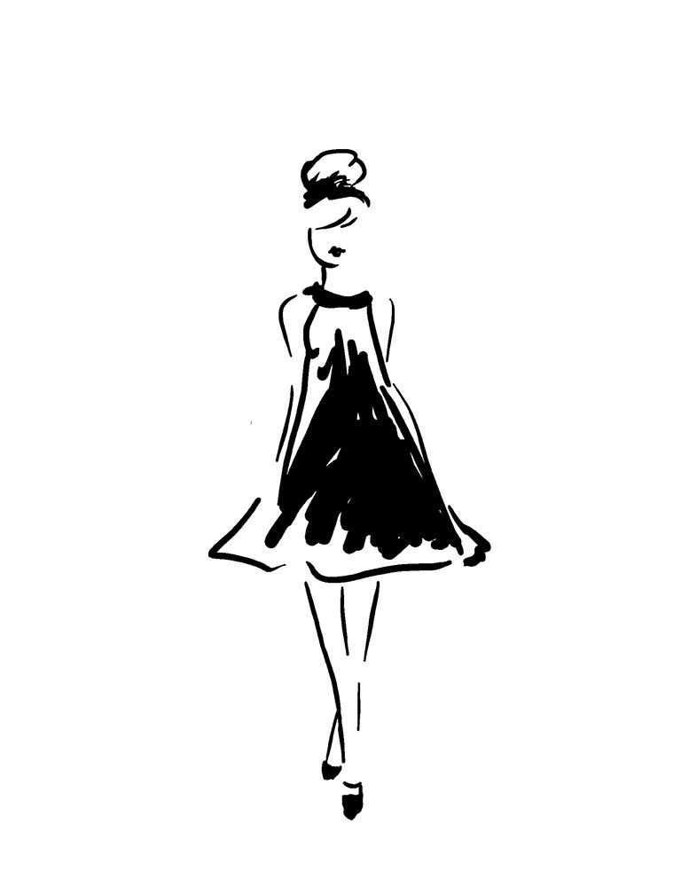 Glitter Fashion 1 v2 art print by Kimberly Allen for $57.95 CAD