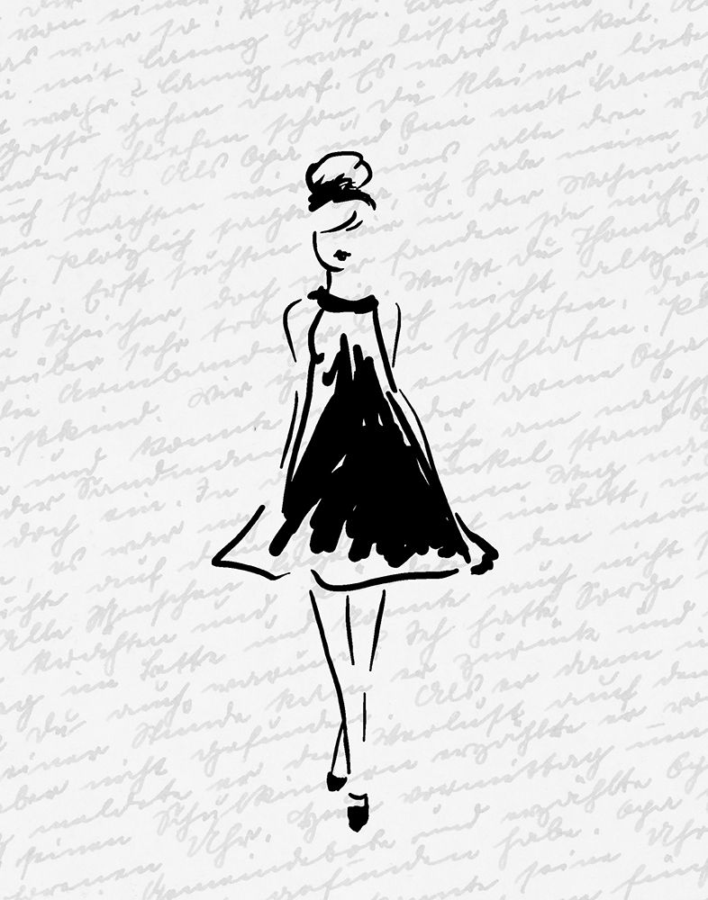 Glitter Fashion 1 v3 art print by Kimberly Allen for $57.95 CAD