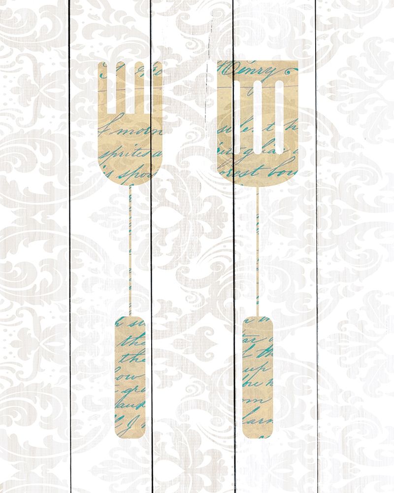 Kitchen Utensils 1 art print by Kimberly Allen for $57.95 CAD