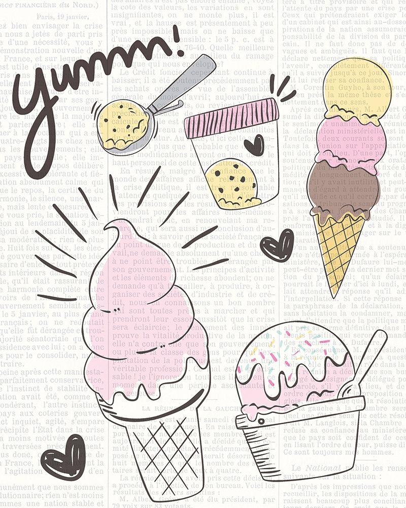 Yum 1 art print by Kimberly Allen for $57.95 CAD